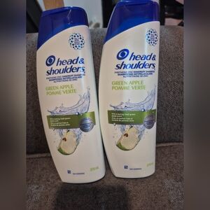 2 New Head & Shoulder Antidandruff Green Apple Shampoo